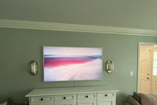 TV mounting services in Locust, NC