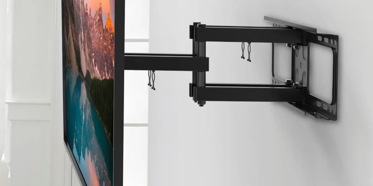 How do you mount a TV without drilling?