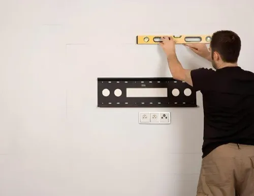 How to mount a TV on concrete wall