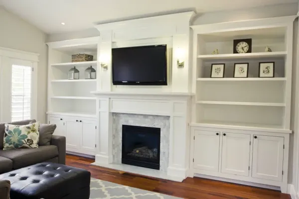 Fireplace TV Mounting in Vinings