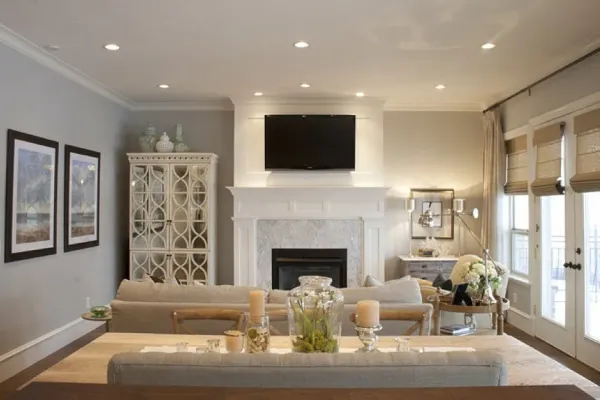 Fireplace TV Mounting in Canton