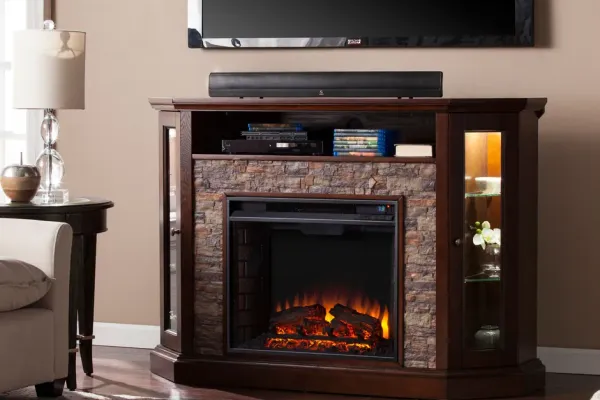 Fireplace TV Mounting in Roswell