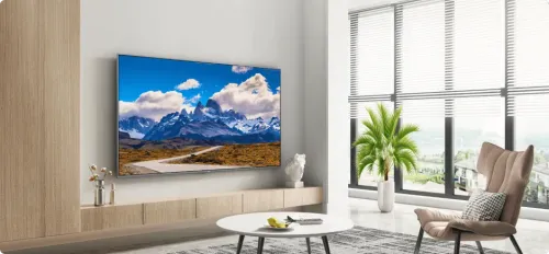Professional TV mounting service in Alpharetta Georgia - Express Mounting technician installing television