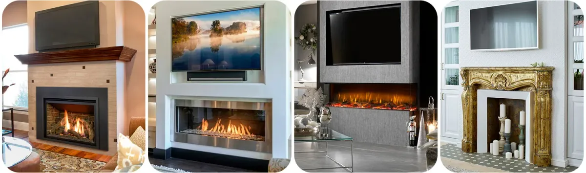 Mounting a TV over a fireplace: safe or risky?