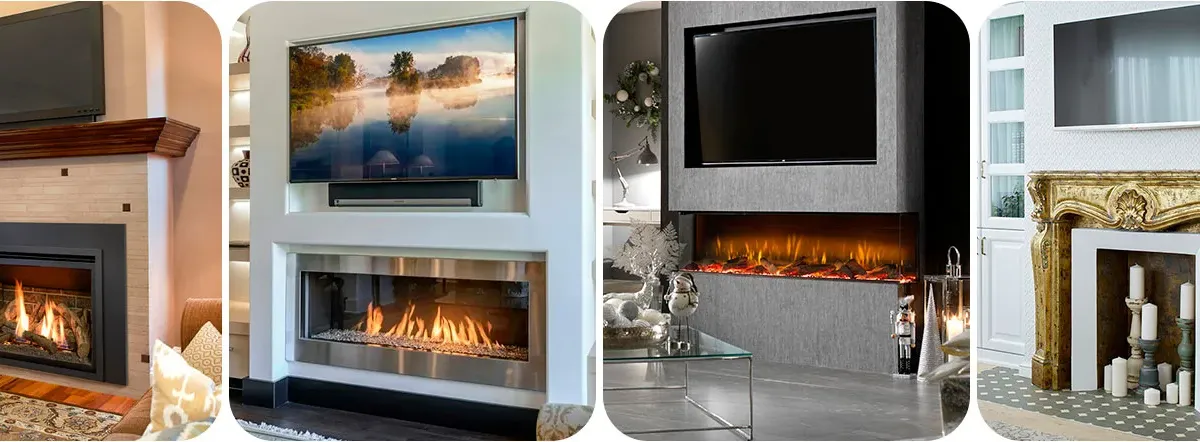 Mounting a TV over a fireplace: safe or risky?