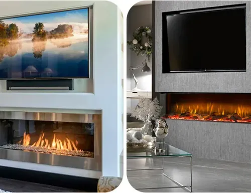 Mounting a TV over a fireplace: safe or risky?
