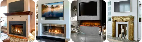 Mounting a TV over a fireplace: safe or risky?
