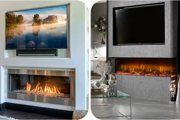 Mounting a TV over a fireplace: safe or risky?