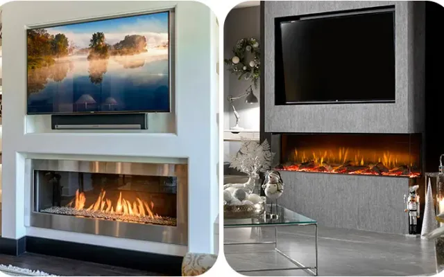 How to Mount a TV Above an Electric Fireplace (Safely)