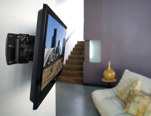 What size TV can I mount on the wall?