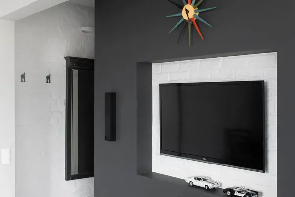 Wall mount TV installation in Marietta, GA