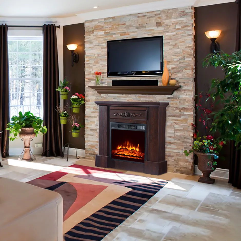Over the fireplace TV mounting in Kennesaw, GA