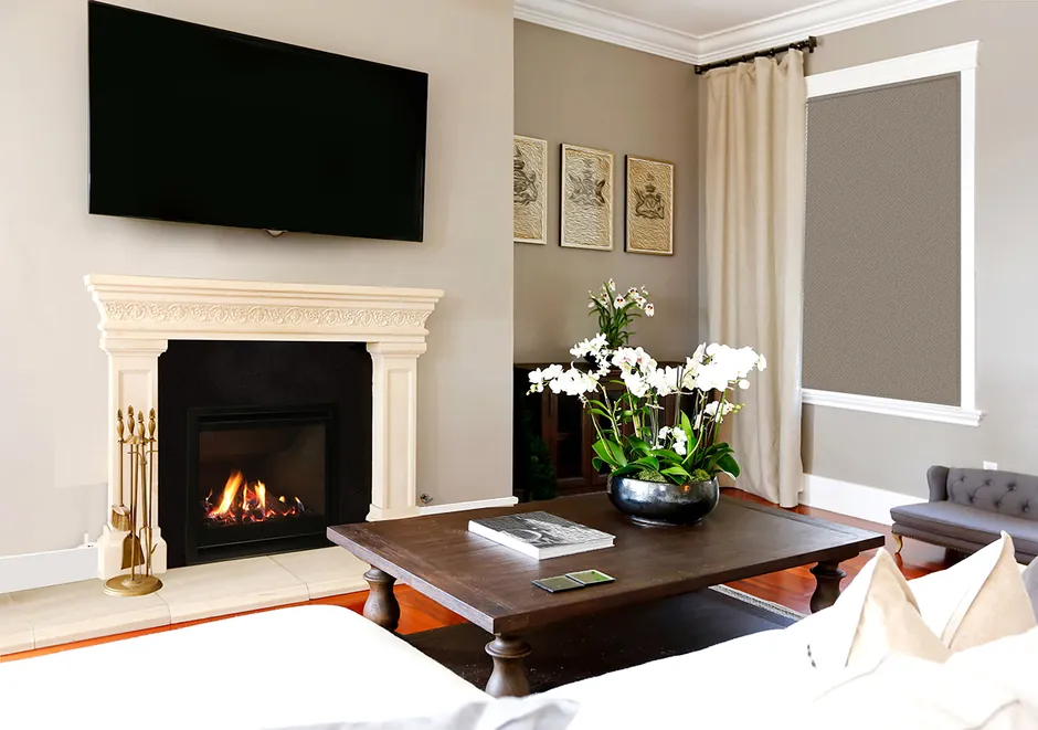 Over the fireplace TV mounting in Smyrna, GA