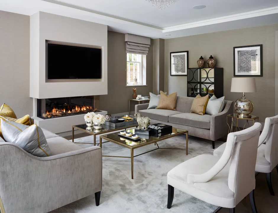 Over the fireplace TV mounting in Woodstock, GA